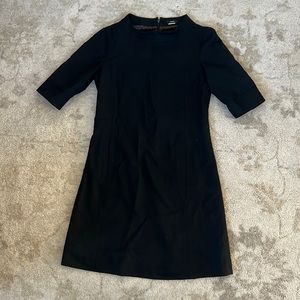 Black J Crew Dress with Pockets